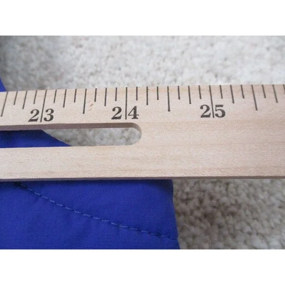 LL Bean Jacket Vest Men Large Tall LT Blue Fleece Lined Sleeveless Windbreaker - Picture 7 of 10